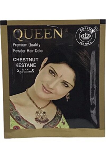 Genel Markalar Queen Hint Kınası Kestane 6 Lı Paket