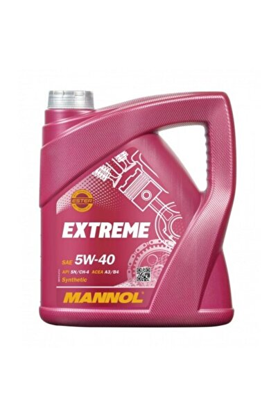 MANNOL MN7915-4 EXTREME SAE 5W-40 4 L MOTOR YAĞI API SN/CH-4 ACEA A3/B4 MB