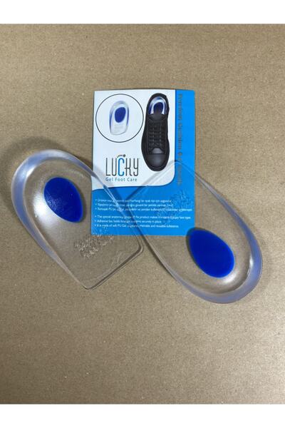 Genel Markalar Topuk Dikeni Silikon Topukluk Ortopedik Anatomik Gizli Jel Yas...