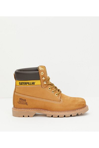 Caterpillar Colorado Ανδρικές κίτρινες μπότες Nubuck