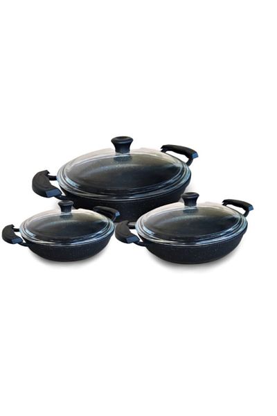 AKPA HOME Akpa Döküm Alya 3 Piece Pan Set