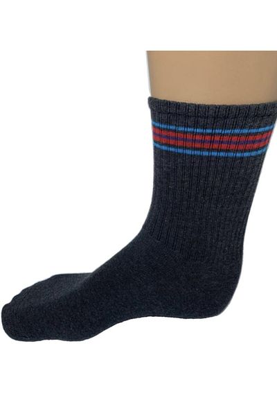 Bamuta Men's College Socks Antibacterial Washable 3-Piece