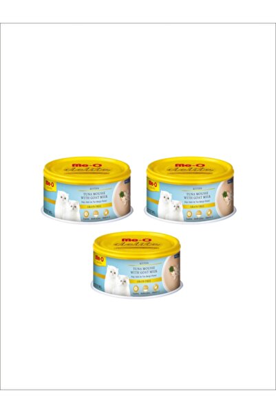 me-o Delite Tahılsız Keçi Sütlü Ton Balıklı Ezme Yavru Kedi Konservesi 80 Gr ...