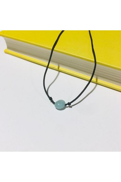 AlpCollection Cancer Zodiac Turquoise Natural Stone Adjustable Zodiac Bracelet
