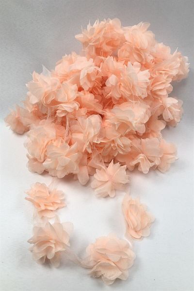 AYZEN HOME Laser Cut Chiffon Tulle Flower (1 Meter) – Ribbon