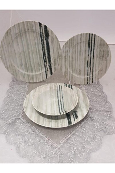 Porland Eko Drawing 24 Parça Yemek Takımı