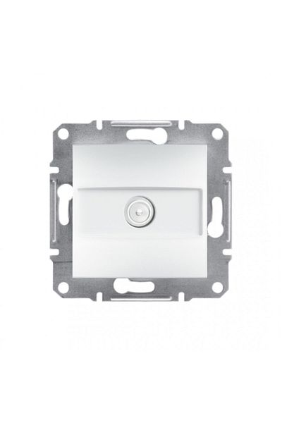 Schneider Electric Asfora TV Socket with End 1db White (frameless)3606480987144