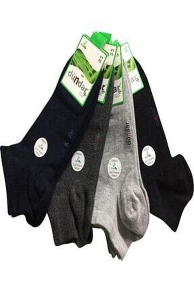 Dündar Men's Bamboo Booties Socks - 4605 - Pack of 12