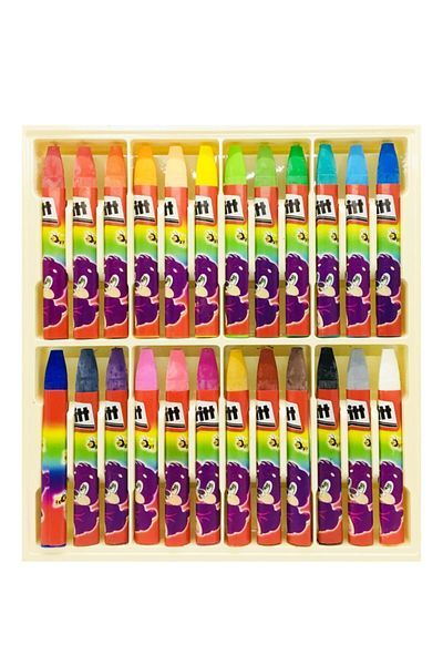 Pritt Prıtt Triangle Pastel Paint 24 Colors Cardboard Box