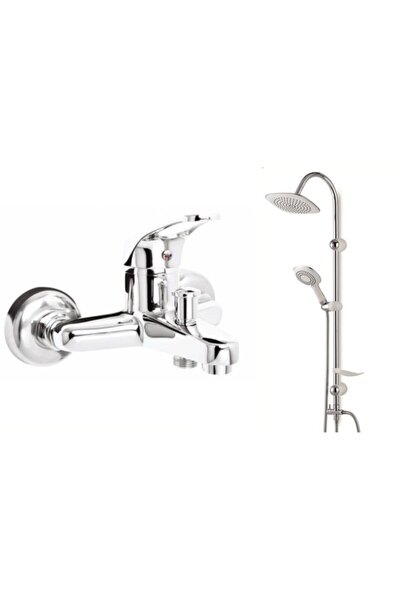 On2 40'lık Banyo Bataryası Ve Lüks Yağmurlama Tepe Rabot Duş Takımı