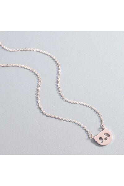 BERCHINE Minimal Panda Gümüş Kolye