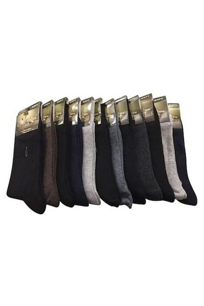 felix express Men's Presti 12 Pack Socket Socks Assortment