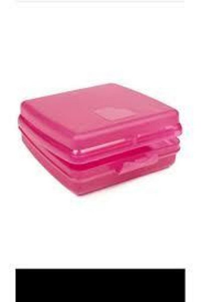 Tupperware محفظة التغذية باللون الوردي
