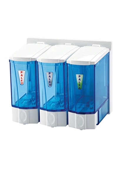 Palex Dozator de săpun lichid albastru transparent 250x3 cc 3566-1