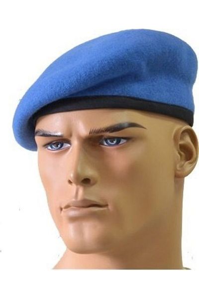 URBAM Beretă de comandă soldat albastru pentru adulți