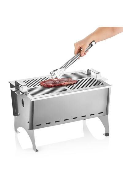 Yiğit 1 Piece BBQ Grill Serving Tongs - 35.50 Cm