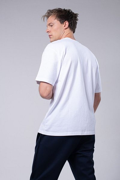 IAMNOTBASIC Men's White Oversize Tyler T-Shirt