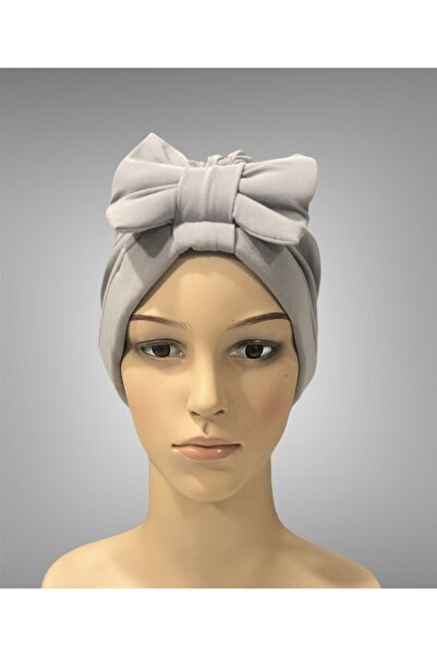Esarp Center غطاء رأس نسائي بفيونكة فضية