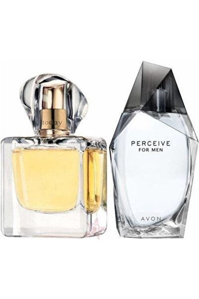 AVON Perceive  Edt 100 ml Erkek Parfüm  ve  Today  50 ml Edp Kadın Parfüm 2'l...