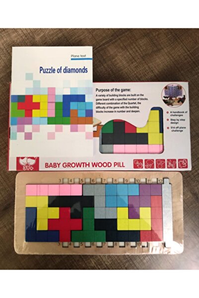 Ahşap Katamino Tetris