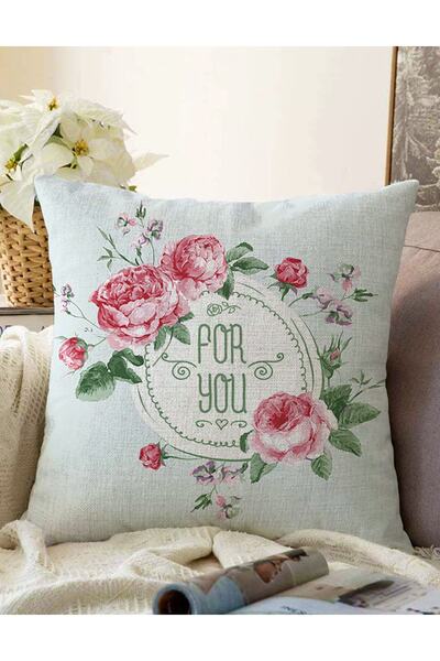 Realhomes For You Floral Διπλής Όψης Ψηφιακή Εκτύπωση Διακοσμητική Raschel Πλ...