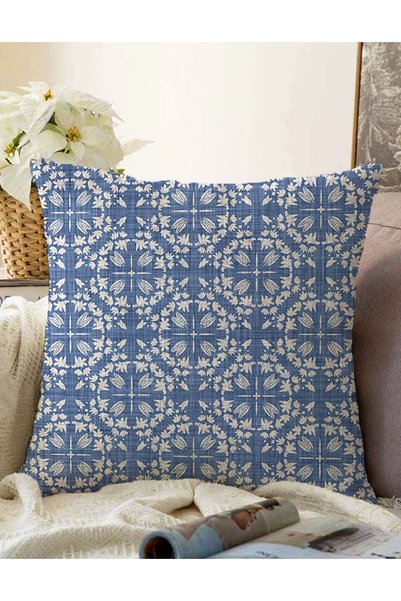 Realhomes Dvostrano Mornarsko plavi denim Digitalna štampa komada rašel na po...