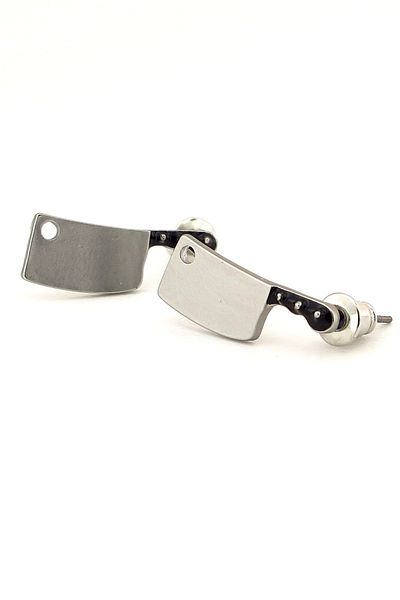 Solfera Master Chef Unisex Earrings - Inline Shape E857