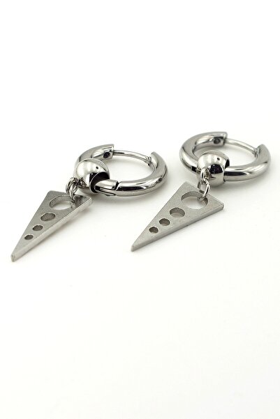 Solfera Punk Design Dangle Stainless Steel Earrings - E812