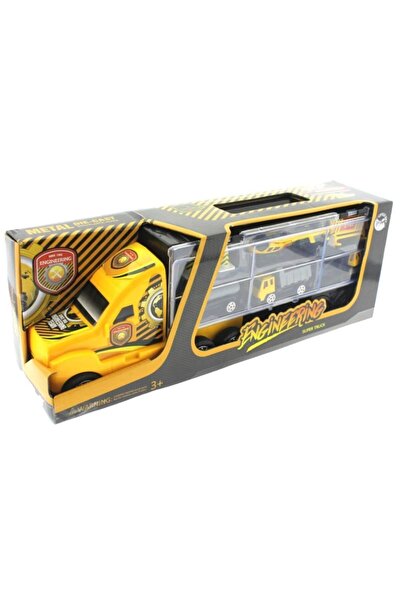MEGA Taşınabilir Die Cast Metal Araçlı Inşaat Kamyonu