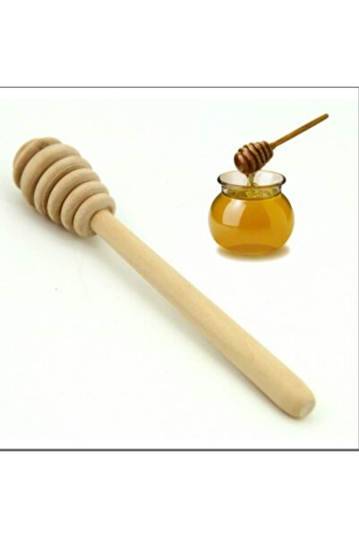 Genel Markalar 2'li Ahşap Bal Kaşığı Aparatı