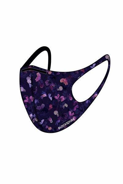 Blackspade Yıkanabilir Kumaş Yetişkin Maskesi - 90021 - Botanik Desen