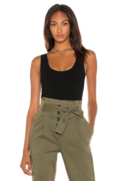 By Kul Design Γυναικείο κορμάκι από μαύρο μεταξωτό ζέρσεϊ