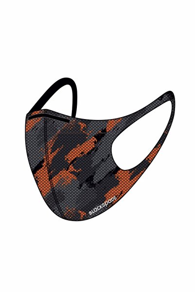 Blackspade Yıkanabilir Kumaş Yetişkin Maskesi - 90021 - Dağınık Desen