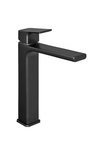 Eca Tiera High Type Sink Faucet Chrome Black Color103588002 E.c.a