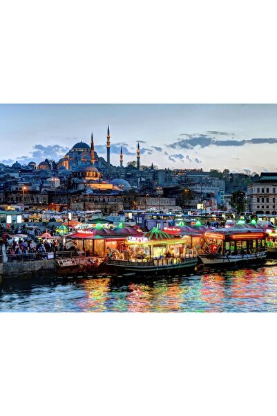 hediyeniburadabul Decorațiuni pentru casă – Colecția specială Istanbul – Tabl...