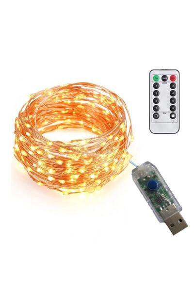 exeo Peri Tel Led Işık Kumandalı Animasyonlu Usb Led 5 Metre