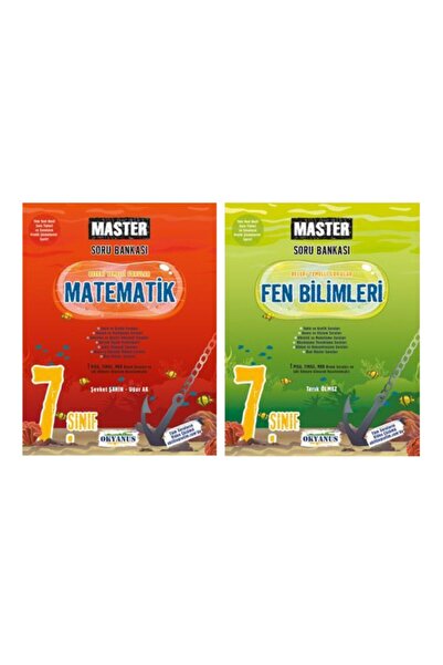 Okyanus Yayınları Okyanus ( SET ) 7 Sınıf Matematik 7. SINIF Fen Master Soru ...