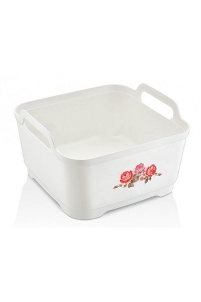 Cosiness Patterned Basin with Rim and Filter