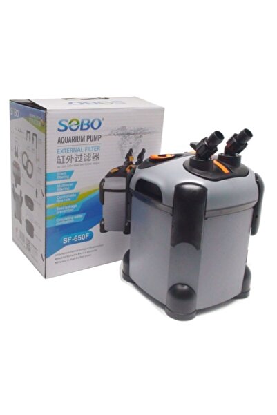 Sobo فلتر خارجي لحوض السمك سعة 650 لتر/ساعة - 8 وات SF-650F