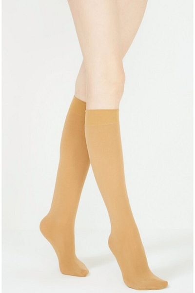 Penti Women's Beige Skin Extra Cotton Trouser Socks 12-pack