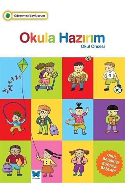 Mavi Kelebek Yayınları أنا أحب التعلم أنا جاهز لمرحلة ما قبل المدرسة