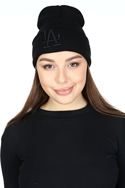 MR ZERİN Unisex Siyah Bere