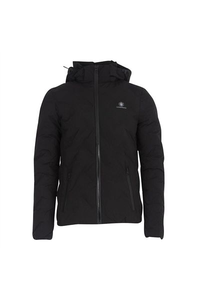 lumberjack Ανδρικό μαύρο παλτό Henry-coat