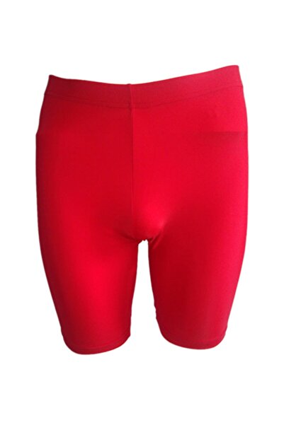 Evox Unisex Kırmızı Likralı Spor Tayt,futbol Tayt