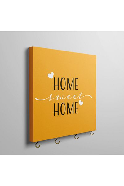 HOMEPACK Επιτοίχια ζωγραφική σε καμβά με κρεμάστρα Hp031.2t