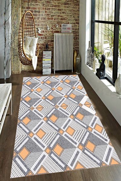 MODANOİVA Furry Native American 2-Piece Bath Mat (50x60 - 60x100)