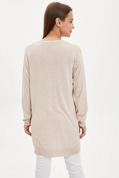 DeFacto Ζακέτα με κουμπιά Relax Fit Long Knitwear