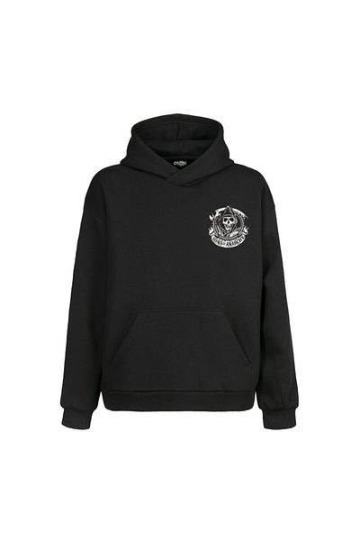 Orijin Tekstil Унисекс суичър с качулка с щампа отпред и отзад Sons Of Anarchy