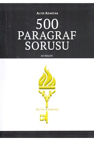 Genel Markalar Yks Paragraf 500 Sorusu