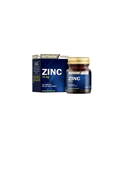 Nutraxin 100 Tablets Zinc Sulphate - 15 m